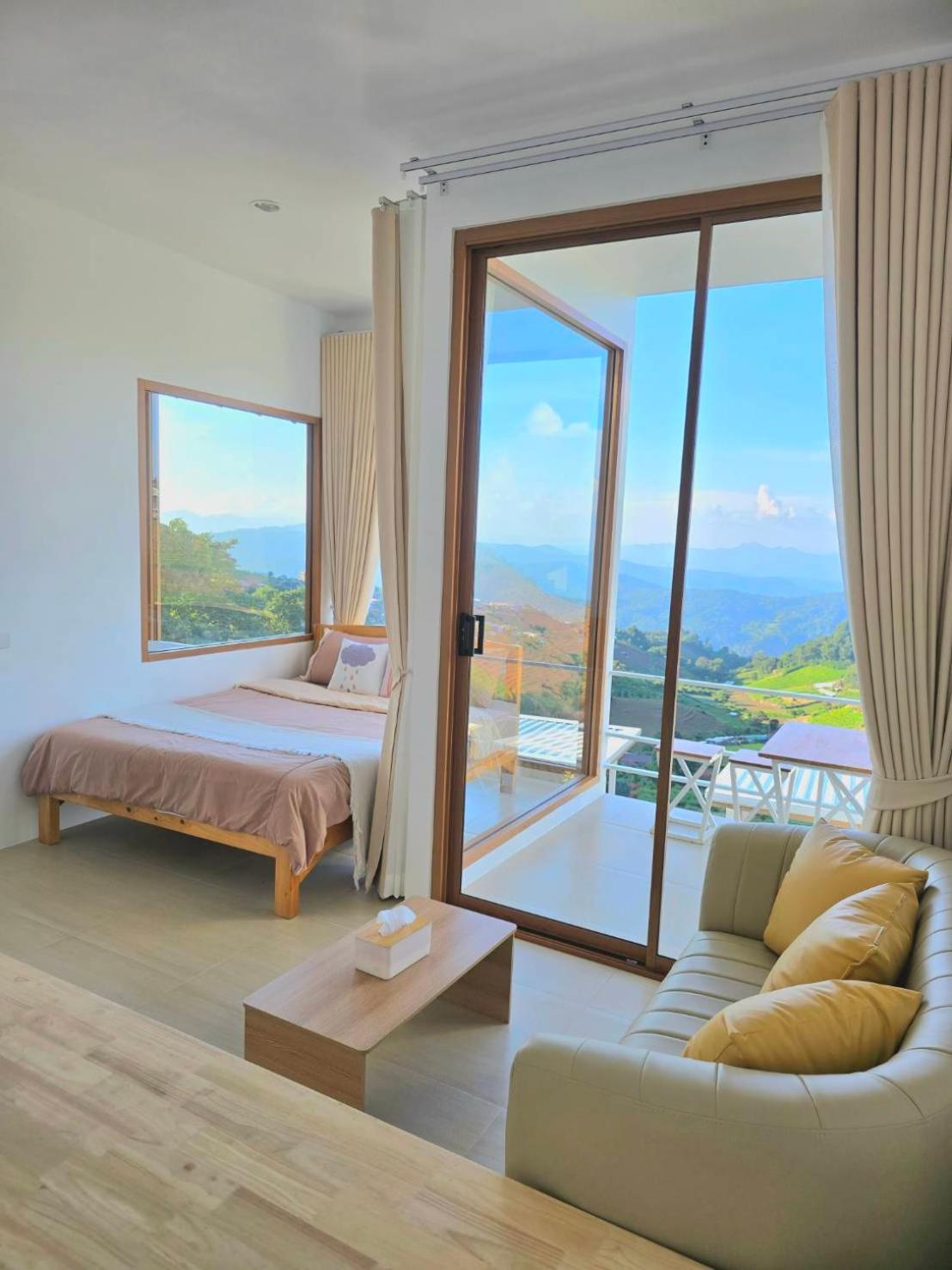 Ferienwohnung ม่อนชาพาเพลิน ม่อนแจ่ม Monchapaplearn Monjam Mon Jam Exterior foto